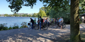 Stadtührung in Hamburg per Rad