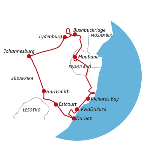 Reiseroute